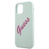 Guess GUHCP12SLSVSBF iPhone 12 mini5,4 niebieski fuksja/blue fuschia hardcase Silicone Vintage